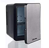 DMS® Mini Kühlschrank Minibar Kühlbox Thermobox Kühltruhe 12/230V Edelstahl 4 L KB-4