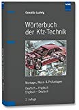 Wörterbuch der Kfz-Technik: Montage-, Mess- & Prüfanlagen