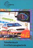 Tabellenbuch Kraftfahrzeugtechnik