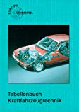 Tabellenbuch Kraftfahrzeugtechnik (KFZ) mit Formelsammlung. Tabellen, Formeln, Übersichten, Normen